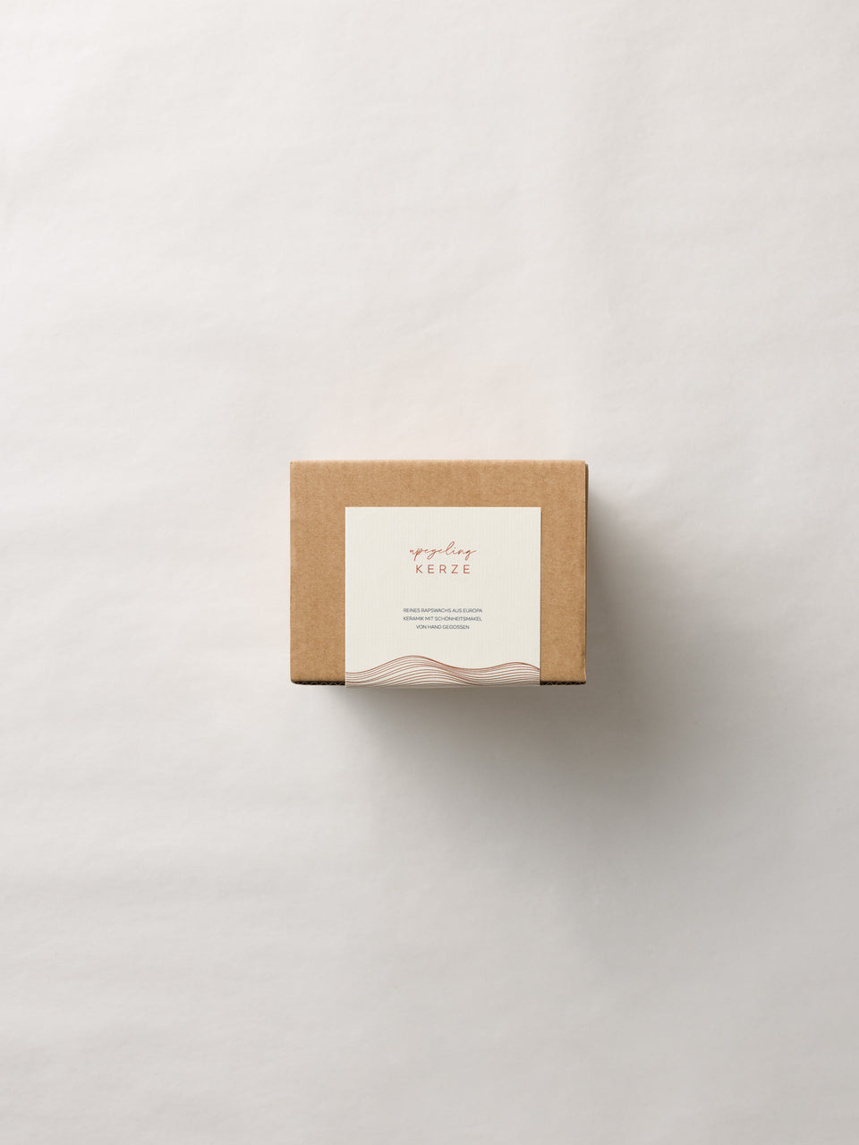Upcycling Kerze | Pinha
