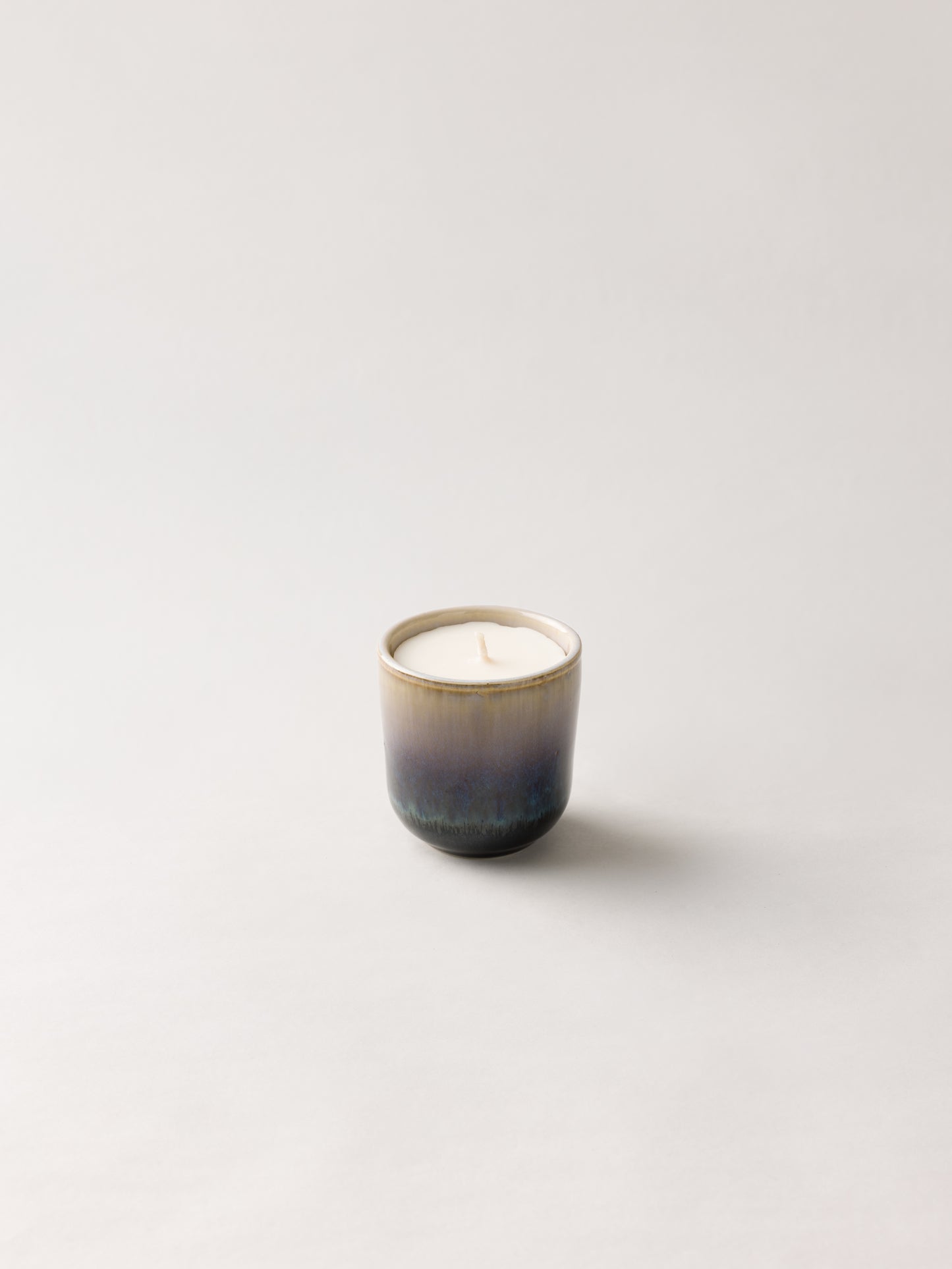 Upcycling Kerze | schwarz