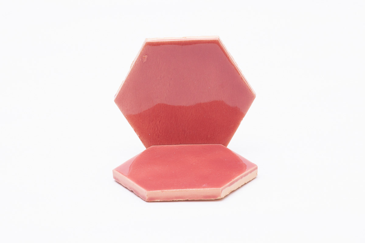 Keramik Fliese | Hexa Flamingorosa