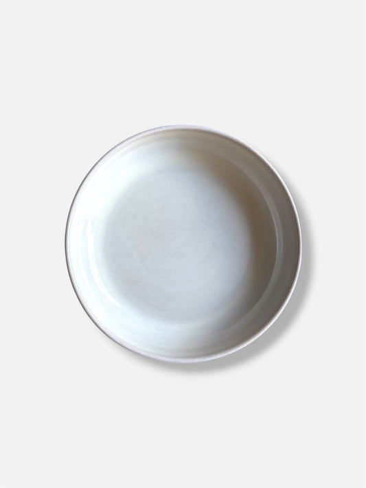 Kleiner Pastateller | weiß glänzend