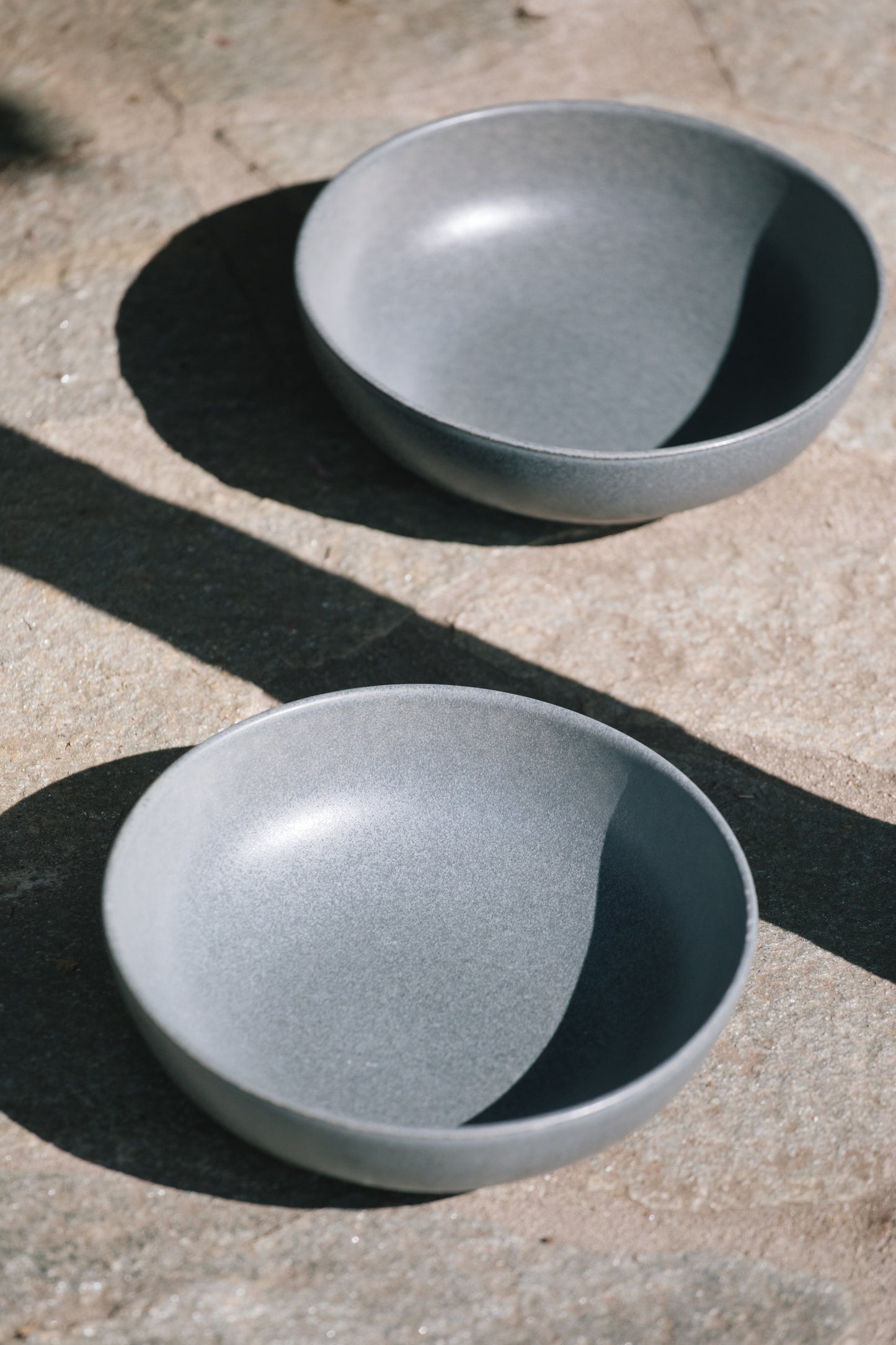 Tiefer Teller | blau-grau