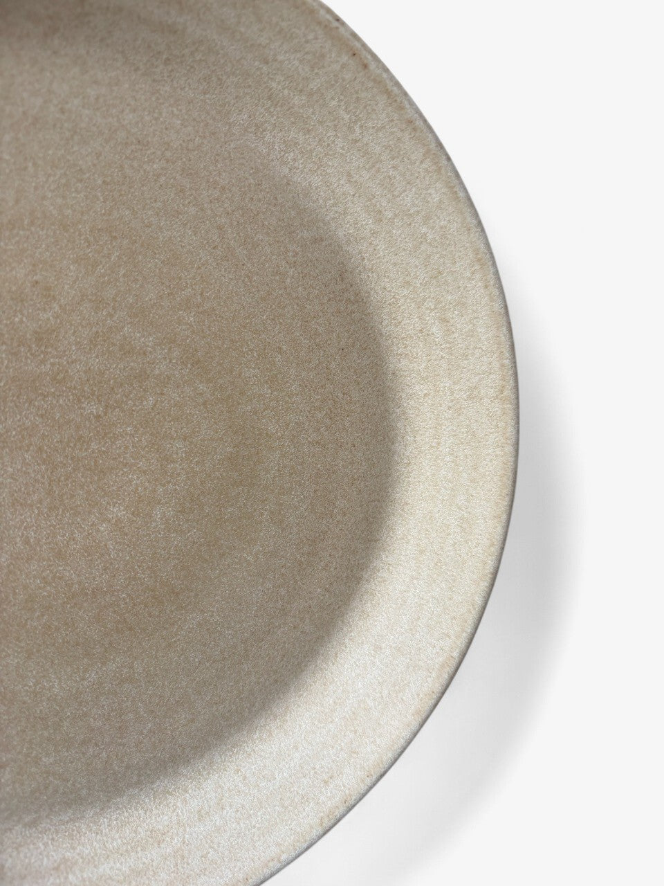 Großer Teller | beige