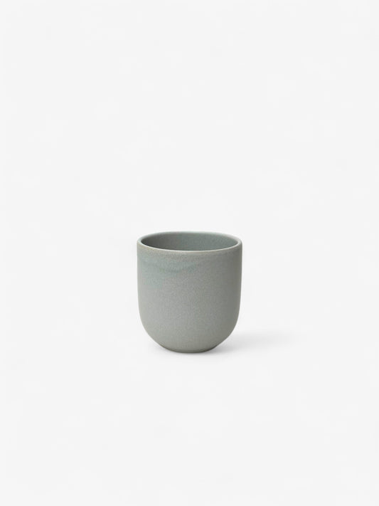 Becher | mint-grau matt